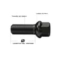 Miniatyrbilde 4 av 4: Hjulskruer OMP OMPS09521401 M14 x 1,25 4 enheter
