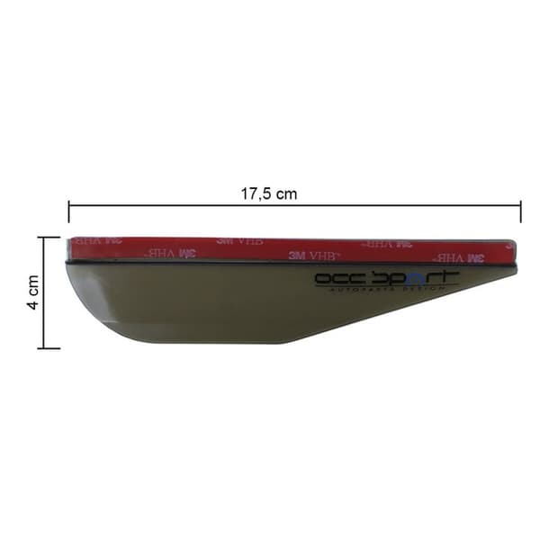 Regnbeskytter for bakspeil OCC Motorsport OCCDEC020 Røkt Universal 2 Deler