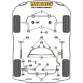Miniatyrbilde 2 av 4: Silentblock Powerflex PFR5-4626 Bak