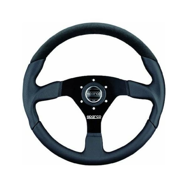 Kilpaohjauspyörä Sparco 015TL522TUV Musta