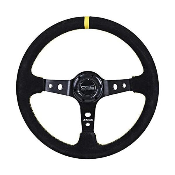 Kilpaohjauspyörä OCC Motorsport Musta