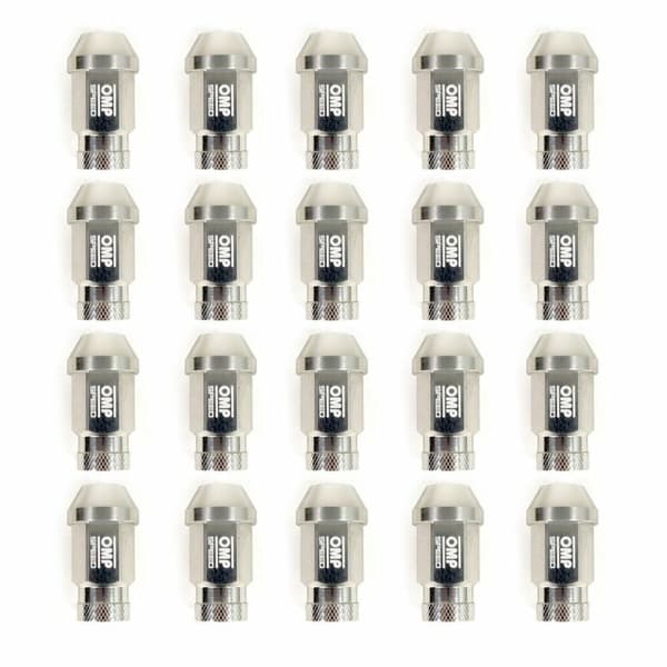 Set Mutterit OMP 7075 40 mm M14 x 1,50 20 uds Hopea