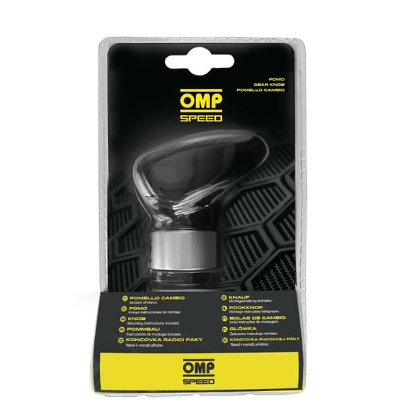 Vaihdekepin nuppi OMP OMPS18260012 Musta