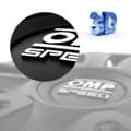 Miniatyrbilde 6 av 9: Hjulkapsel OMP Magnum Speed Svart 16" (4 uds)