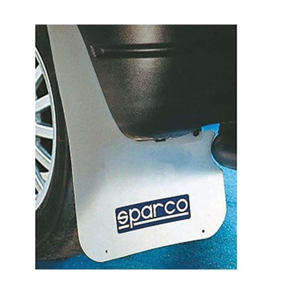 Roiskeläppä Sparco 03791 Valkoinen (2 uds)