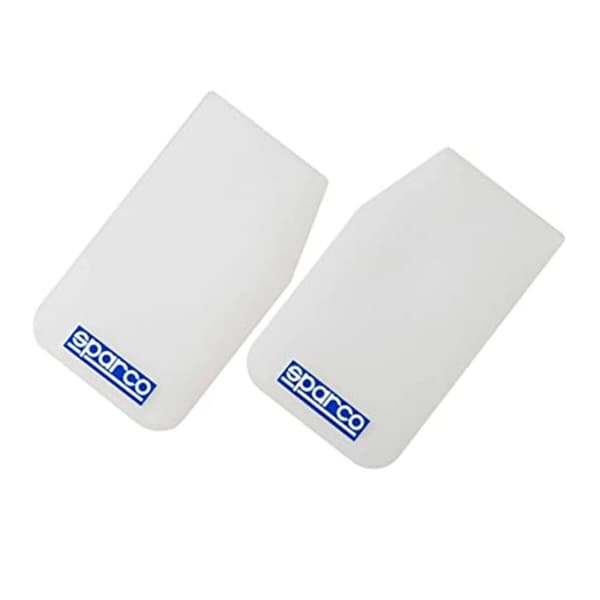 Roiskeläppä Sparco 03791 Valkoinen (2 uds)