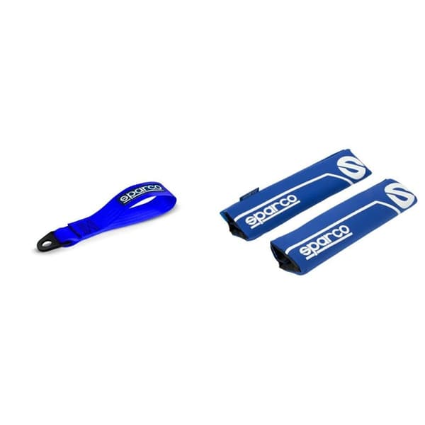 Jarrupalat Sparco 01638AZ Sininen 15 mm