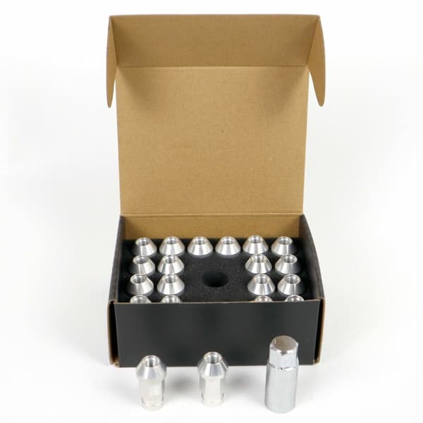 Set Skruv OMP 7075 40 mm M12 x 1,50 20 uds Silver