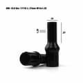 Miniatyrbillede 2 af 5: Set Møtrikker OMP 27 mm Sort 20 uds M14 x 1,25