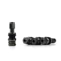 Miniatyrbillede 4 af 5: Ventil OMP Antracit Aluminium 4 uds
