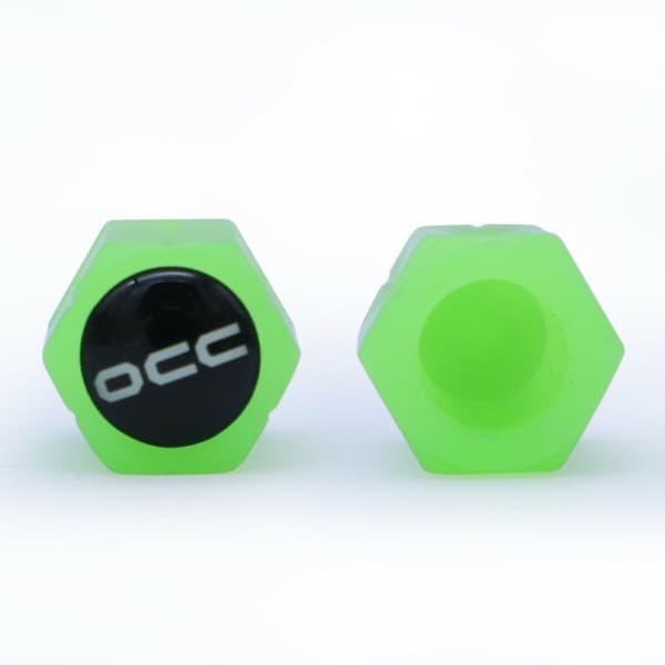 Sæt med stik og stikkontakter OCC Motorsport OCCLEV002 4 enheder Fluorescerende Grøn