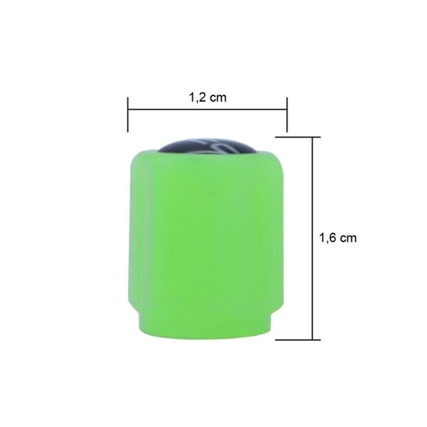 Sæt med stik og stikkontakter OCC Motorsport OCCLEV002 4 enheder Fluorescerende Grøn