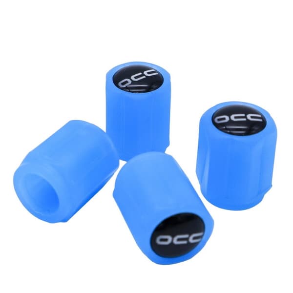 Sæt med stik og stikkontakter OCC Motorsport OCCLEV004 4 enheder Fluorescerende Blå