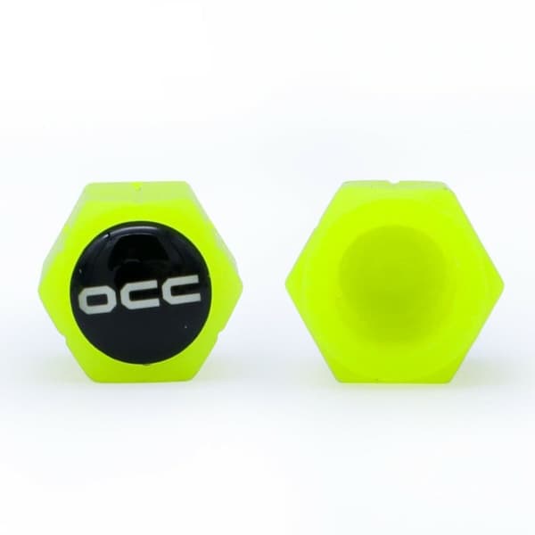 Sæt med stik og stikkontakter OCC Motorsport OCCLEV005 4 enheder Fluorescerende Gul