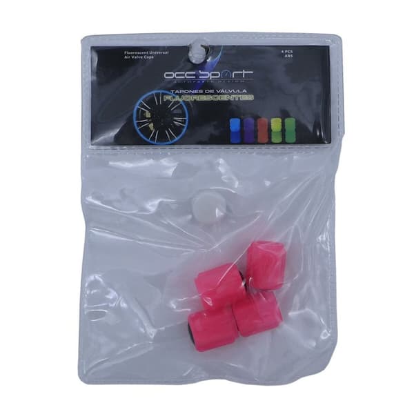 Sæt med stik og stikkontakter OCC Motorsport OCCLEV003 4 enheder Fluorescerende Pink