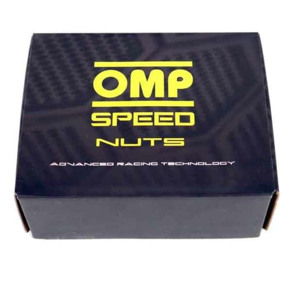 Set Mutterit OMP 7075 40 mm M14 x 1,50 20 uds Punainen