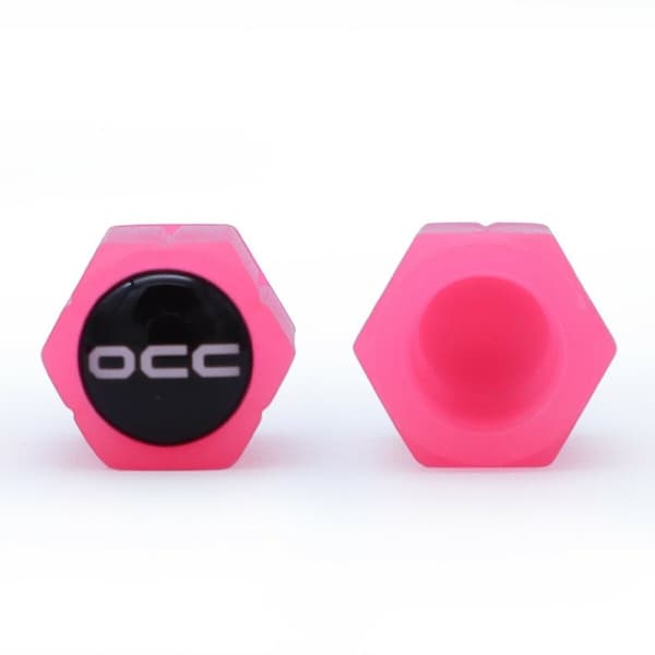 Sett med plugger og stikkontakter OCC Motorsport OCCLEV003 4 enheter Fluorescent Rosa