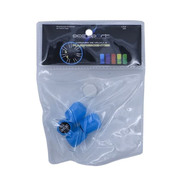 Pistoke- ja pistorasiasetti OCC Motorsport OCCLEV004 4 osaa Fluoresoiva Sininen
