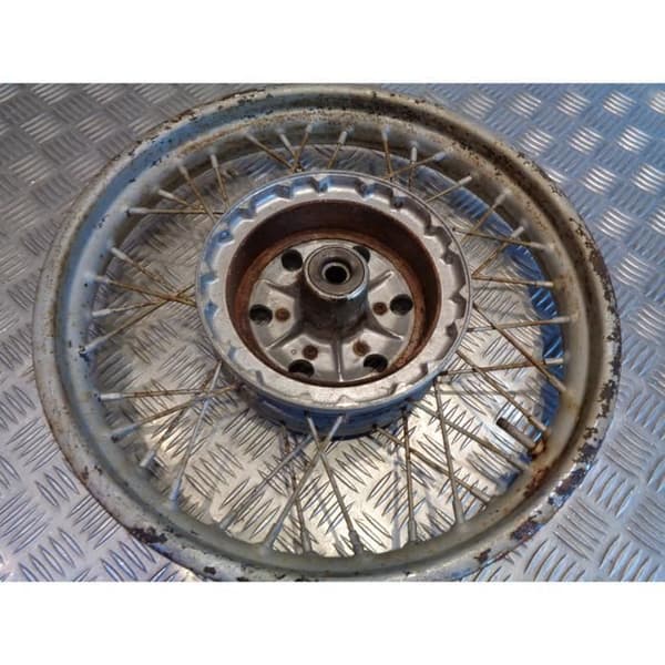 hjulfälgnav fram bak motorcykel jawa 250 kyvacka typ 353 1957- USED
