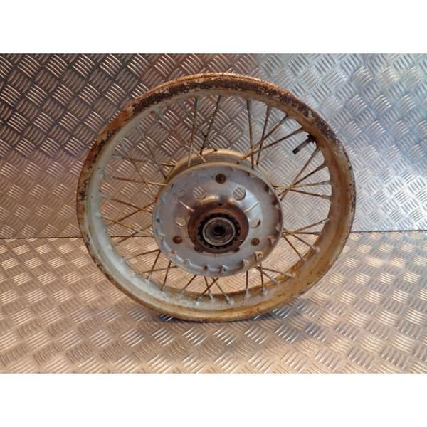 hjulfälgnav fram bak motorcykel jawa 250 kyvacka typ 353 1957- USED