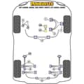 Miniatyrbilde 2 av 3: Silentblock Powerflex PFR1-819-14 Forsterkningsstang
