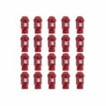 Miniatyrbild 2 av 3: Set Skruv OMP 7075 Röd 20 uds M14 x 1,25