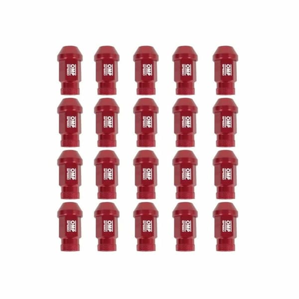 Set Skruv OMP 7075 Röd 20 uds M14 x 1,25