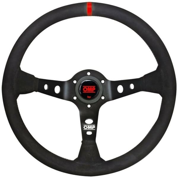 Racing-ratt OMP OMPOD/1954/NR Ø 35 cm Svart/Röd Svart
