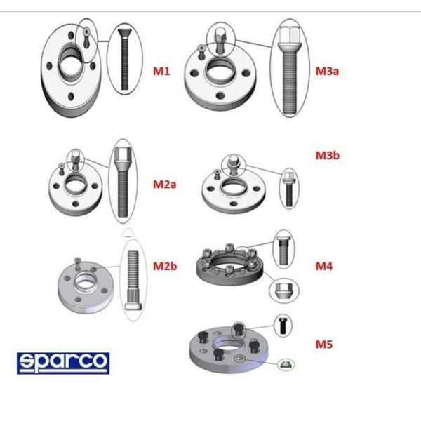 Separator sæt Sparco S051STB229