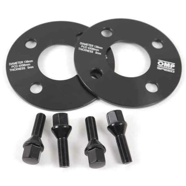 Sæt med faneblade OMP 4X98 58,1 M12 x 1,25 5 mm
