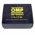 Miniatyrbillede 4 af 4: Set Møtrikker OMP 7075 M12 x 1,25 40 mm 20 uds Rød