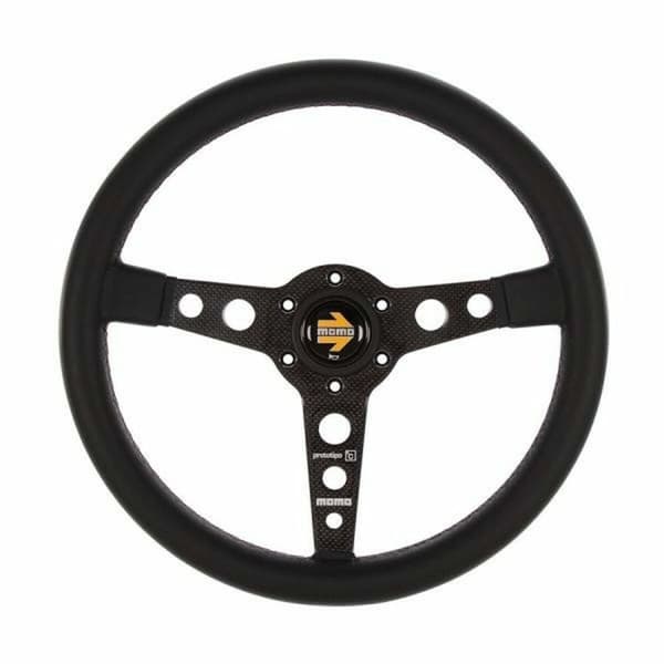 Kilpaohjauspyörä MOMO MOMVPROT6C350BKR Musta Ø 35 cm