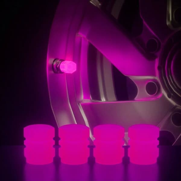 Sæt med stik og stikkontakter OCC Motorsport OCCLEV003 4 enheder Fluorescerende Pink