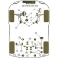 Miniatyrbillede 3 af 3: Silentblock Powerflex PFF85-530 Transmissionsaksel