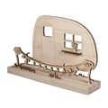Miniatyrbild 2 av 4: Rayher Hobby dekorativa former, Trä, Natur, 20x11,5x0,4cm - 46423505