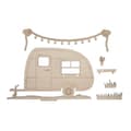 Miniatyrbild 1 av 4: Rayher Hobby dekorativa former, Trä, Natur, 20x11,5x0,4cm - 46423505
