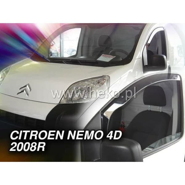 Vindskærm HEKO HO15160 CITROEN Nemo PEUGEOT Bipper Frontal 2 Dele