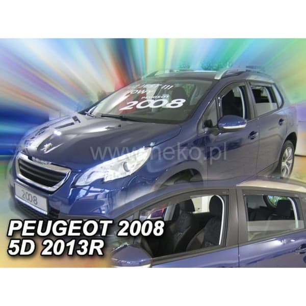 Vindskærm HEKO HO26152 PEUGEOT 2008 4 Dele
