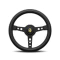 Miniatyrbilde 1 av 2: Racingratt MOMO MOMVPRO370BLKBR Svart