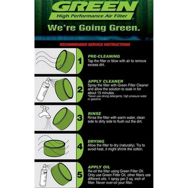 Luftfilter Green Filters P500