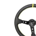 Miniatyrbild 3 av 4: Racing-ratt OCC Motorsport Track Svart Läder