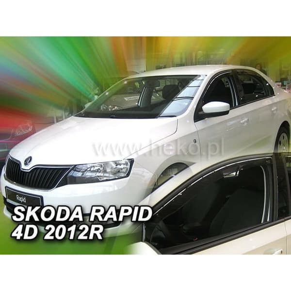 Vindskærm HEKO HO28336 SKODA RAPID/SPACEBACK Frontal 2 Dele