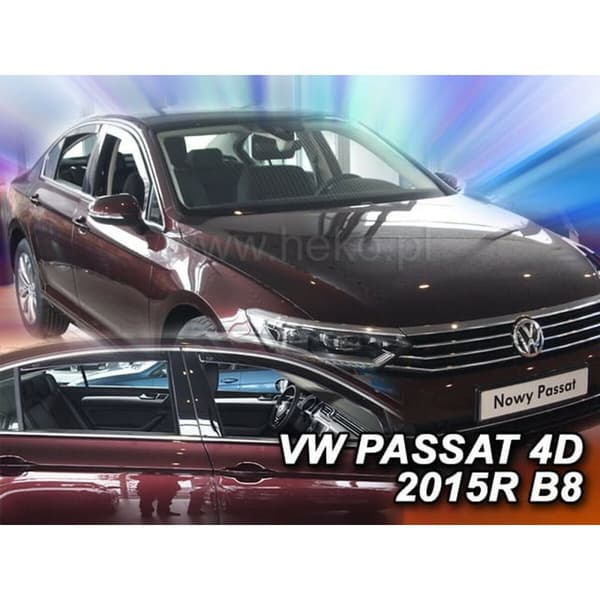 Vindavvisare HEKO HO31002 VOLKSWAGEN PASSAT (B8) SEDAN 4 Delar