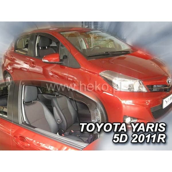 Tuulenohjain HEKO HO29621 TOYOTA YARIS III (XP130) Eteenpäin 2 Kappaletta