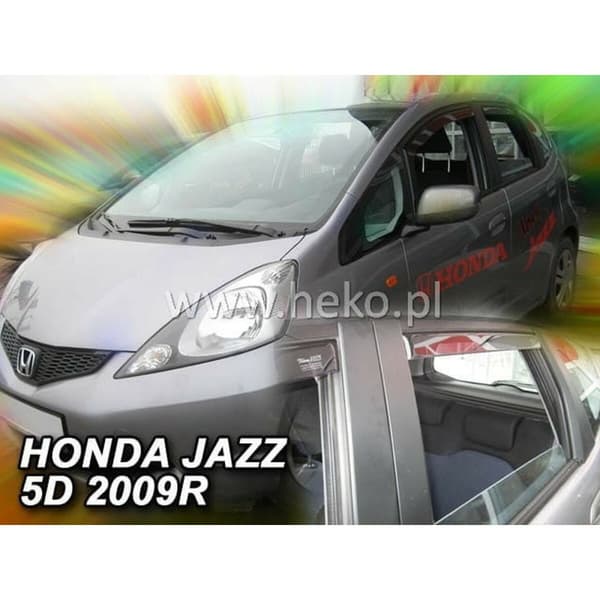 Vindskærm HEKO HO17150 HONDA JAZZ III Bagest Fremad 4 Dele