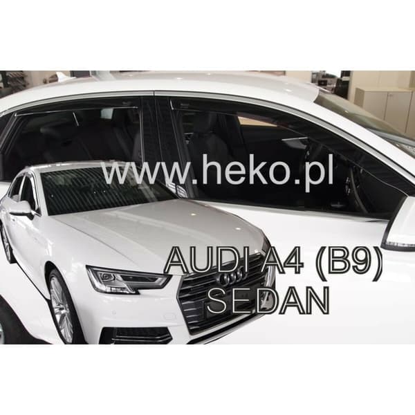 Vindavviser HEKO HO10253 AUDI A4 (B9) SEDAN Bak Framover 4 Deler