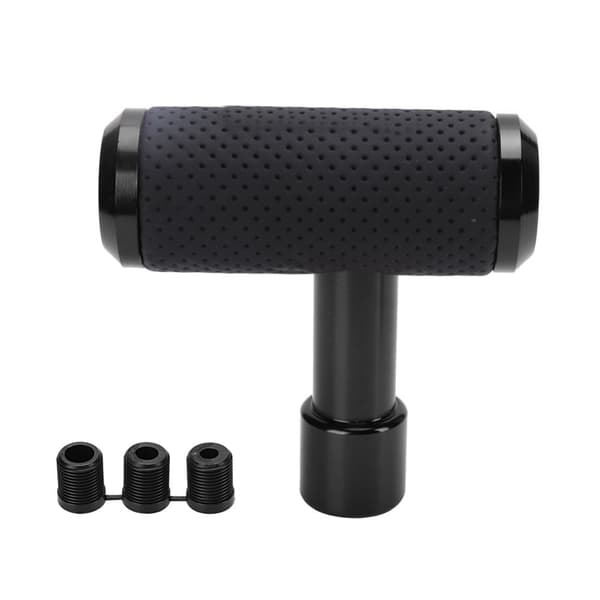 Universal T-formet bil gearstang - manuel / automatisk (sort)
