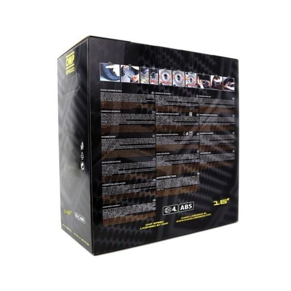 Pölykapseli OMP Magnum Speed Musta 16" (4 uds)