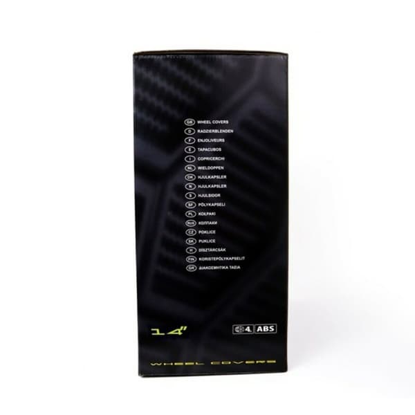 Pölykapseli OMP Stinger Speed Musta 14" (4 uds)