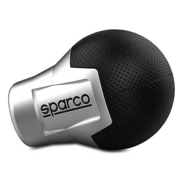 Vaihdekepin nuppi Sparco Roma Musta/Harmaa